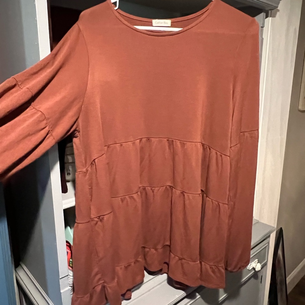 Women's Rust Top/Tunic/dresd